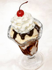 Cherry on top sundae