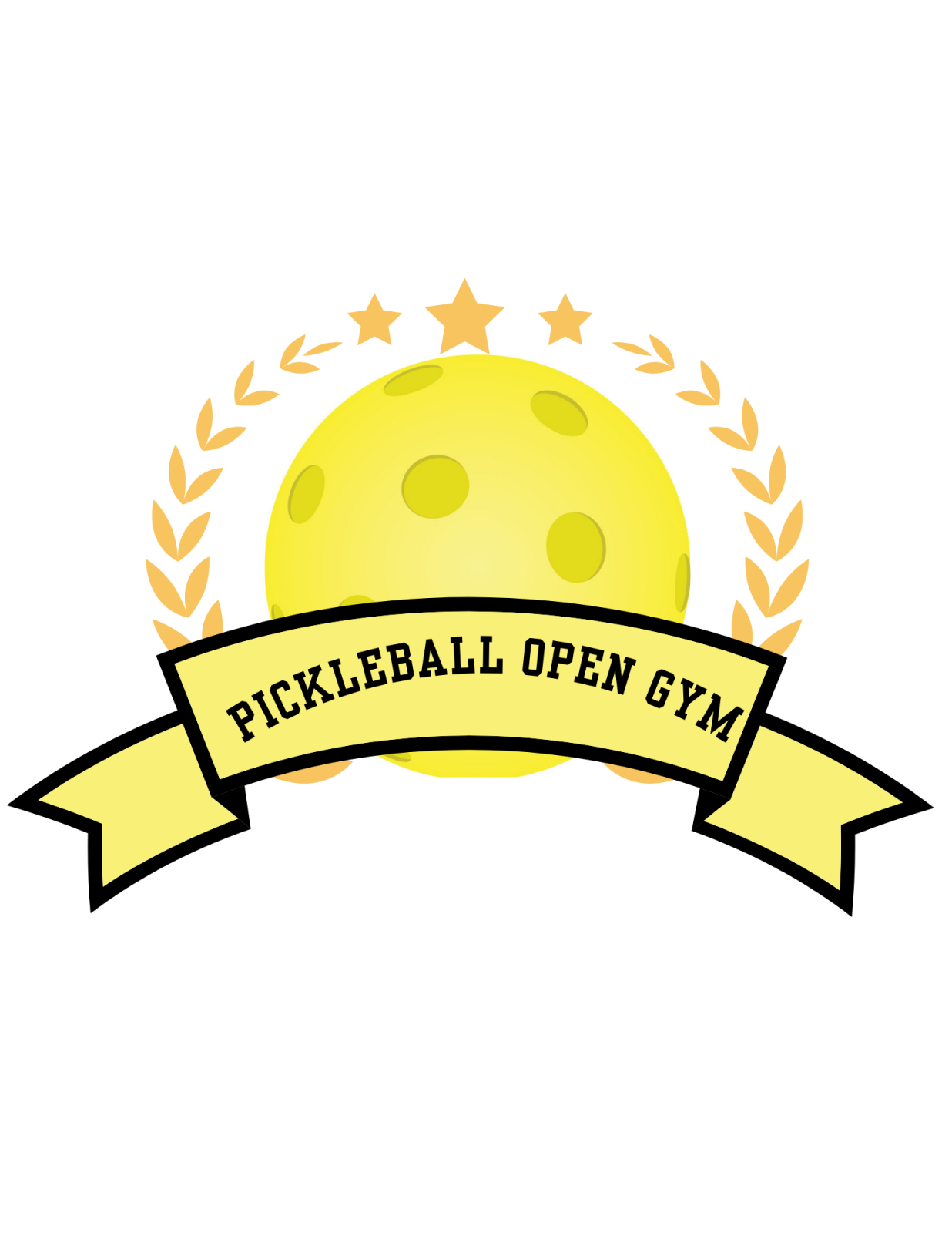 Pickleball Open Gym Graphic (png)